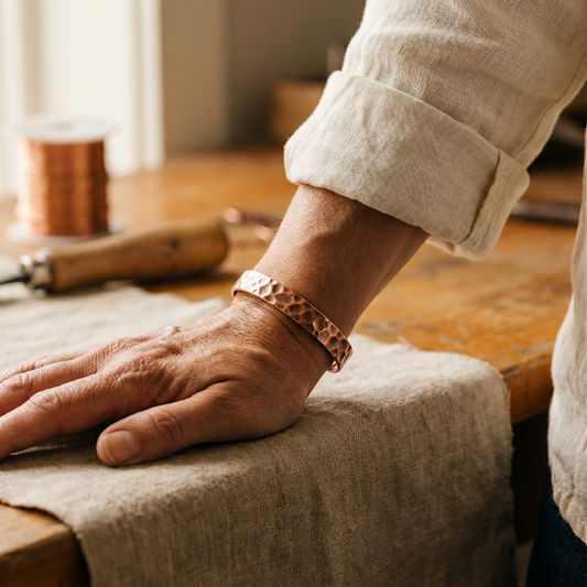 Pulsera de cobre Surco – vista 2