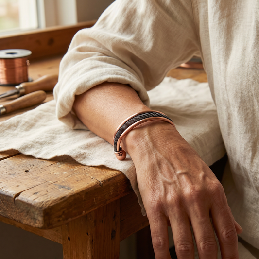 Pulsera de cobre Piedra – vista 2