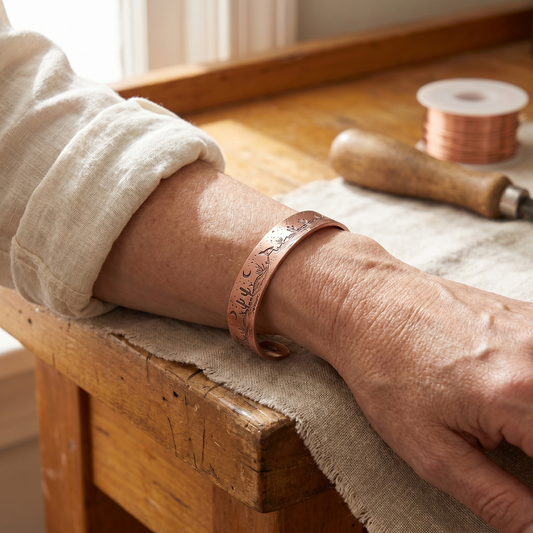 Pulsera de cobre Cala – vista 2