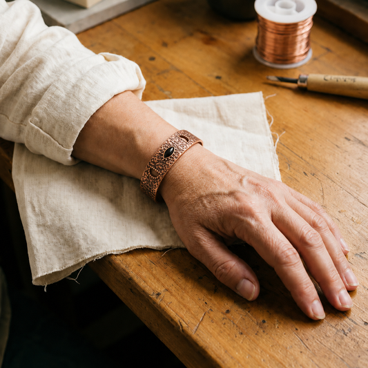 Pulsera de cobre Pedernal – vista 2