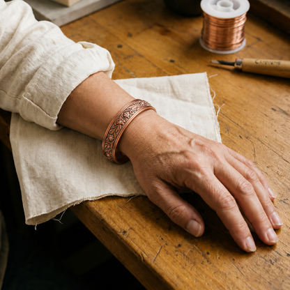 Pulsera de cobre Ramita – vista 2