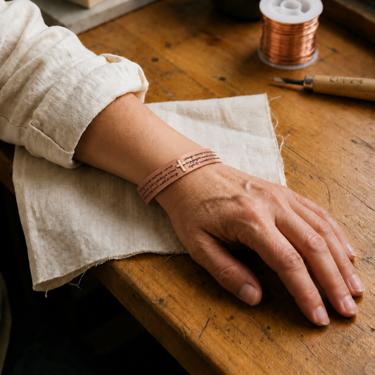 Pulsera de cobre Credo – vista 2