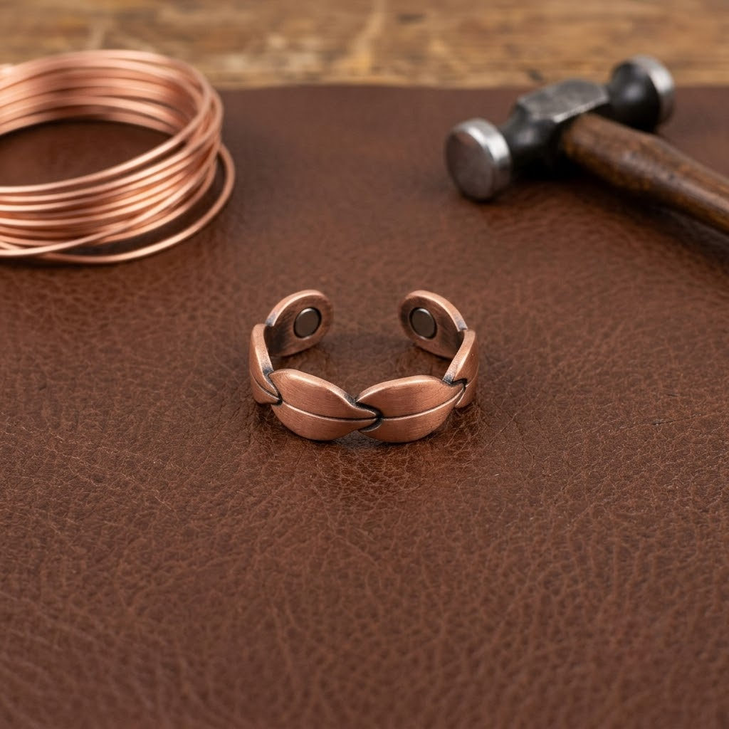 Anillo de cobre Lazo