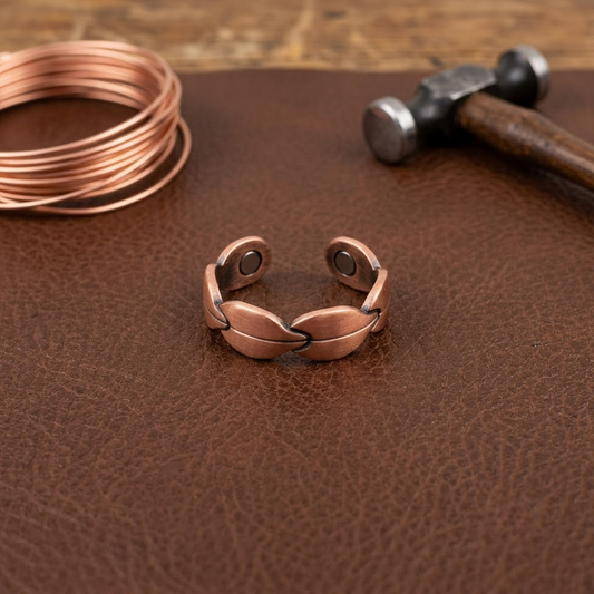 Anillo de cobre Lazo