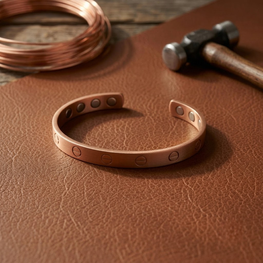 Pulsera de cobre Perno
