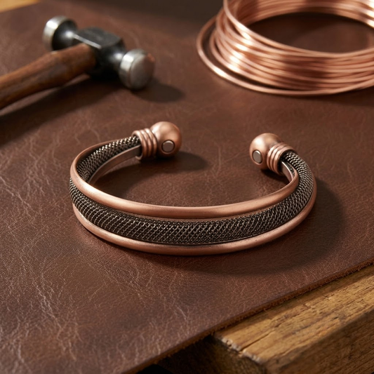 Pulsera de cobre Piedra