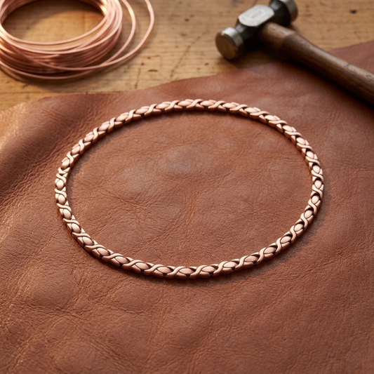 Collar de cobre Cedro – vista 2