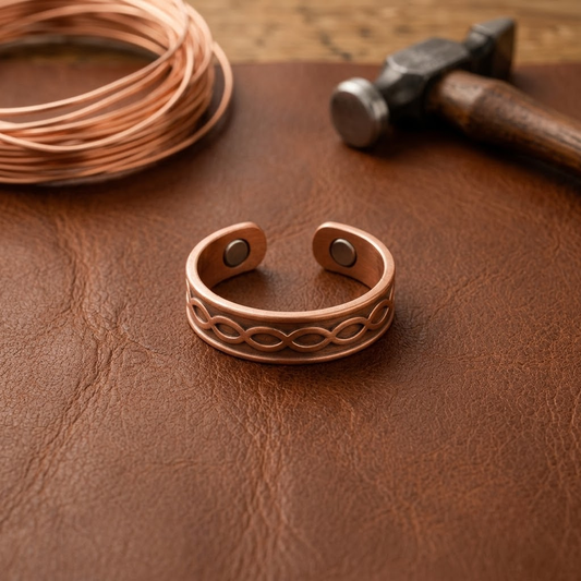Anillo de cobre Brasa