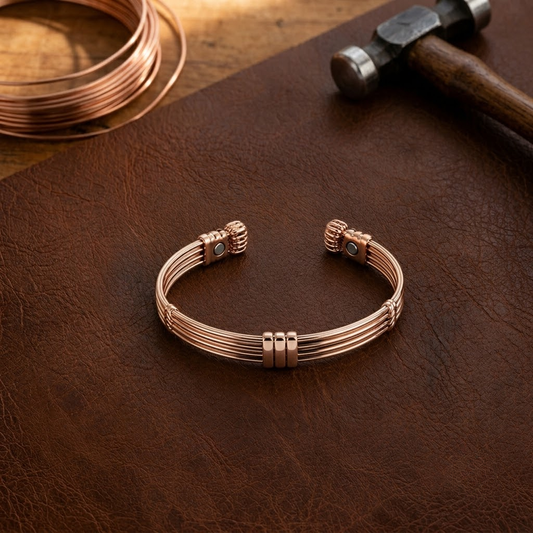 Pulsera de cobre Cordón