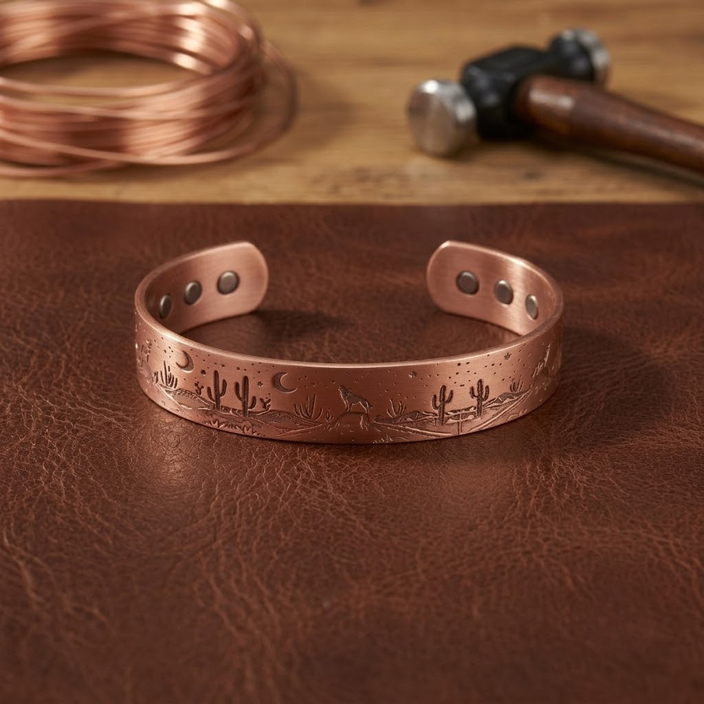 Pulsera de cobre Cala