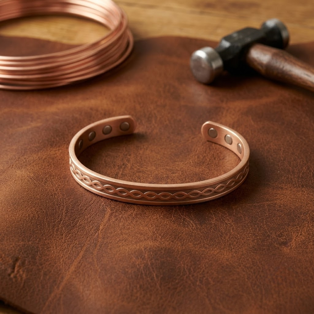 Pulsera de cobre Corriente