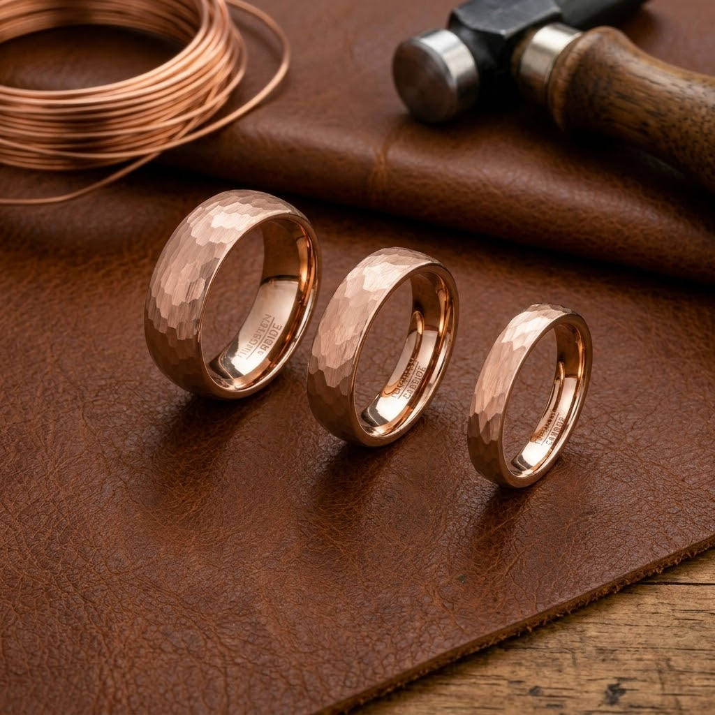 Anillo de cobre Huella