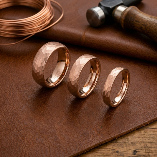 Anillo de cobre Huella