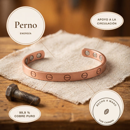 Pulsera de cobre Perno – vista 5