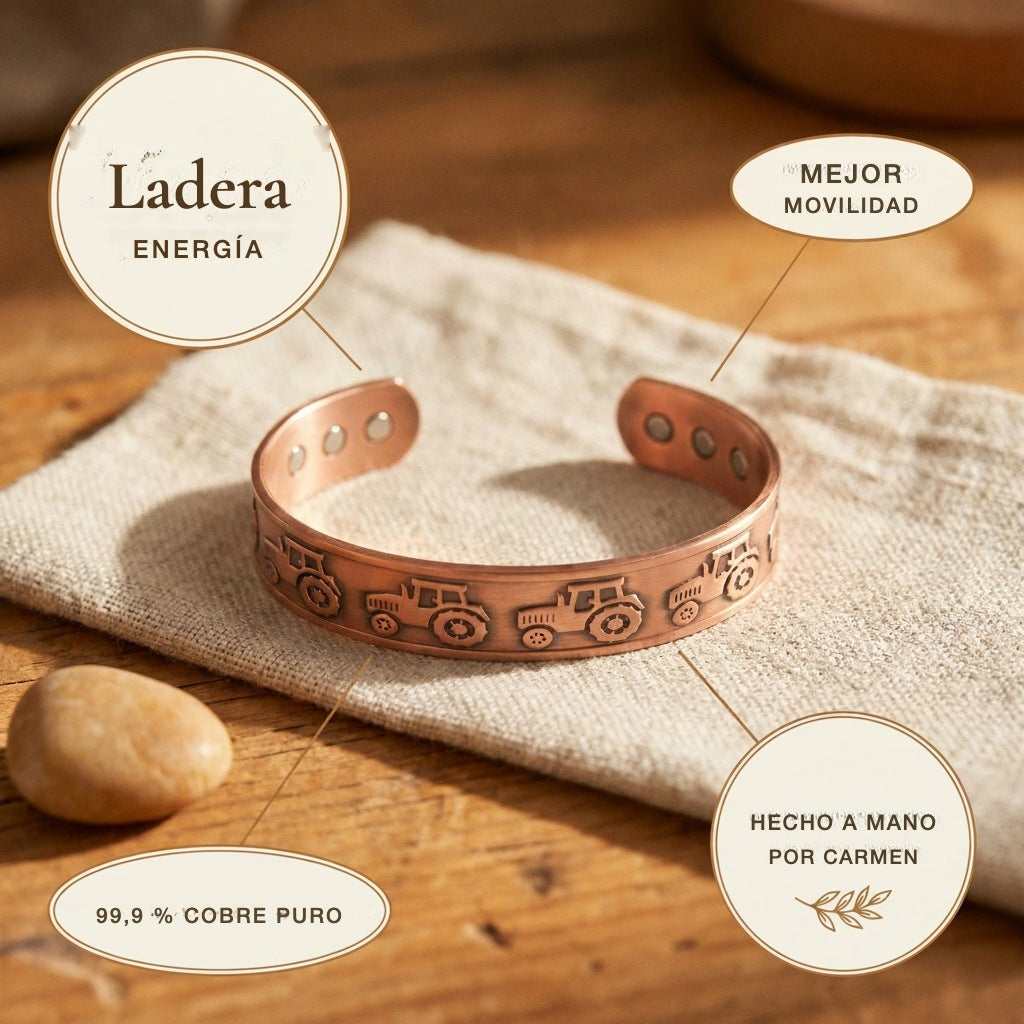 Pulsera de cobre Ladera – vista 5