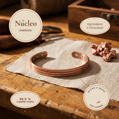 Pulsera de cobre Núcleo – vista 5