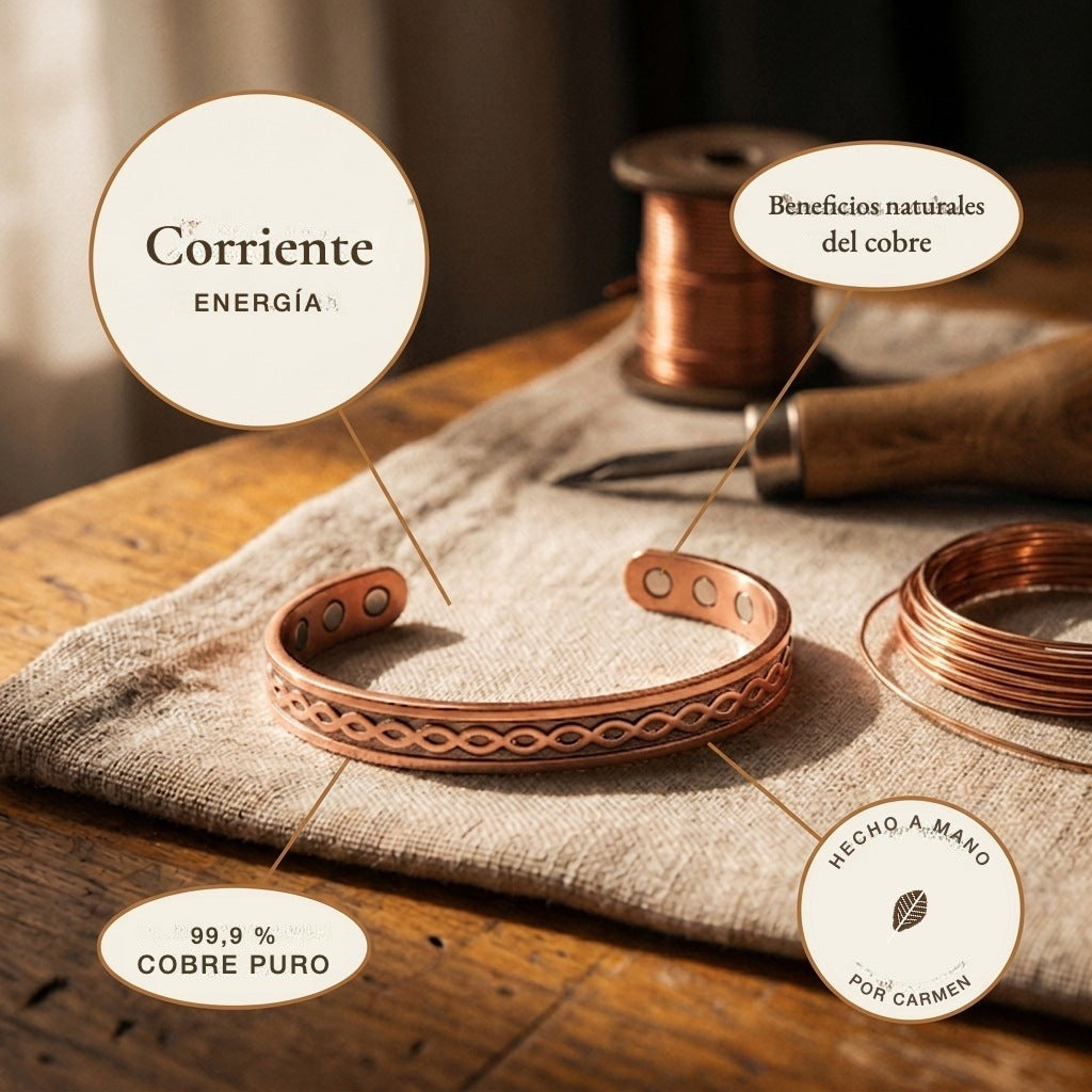 Pulsera de cobre Corriente – vista 5
