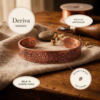 Pulsera de cobre Deriva – vista 5