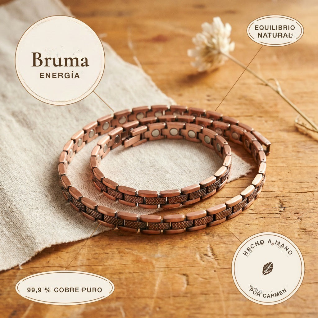 Collar de cobre Bruma – vista 5
