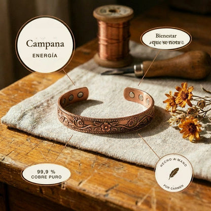 Pulsera de cobre Campana – vista 5