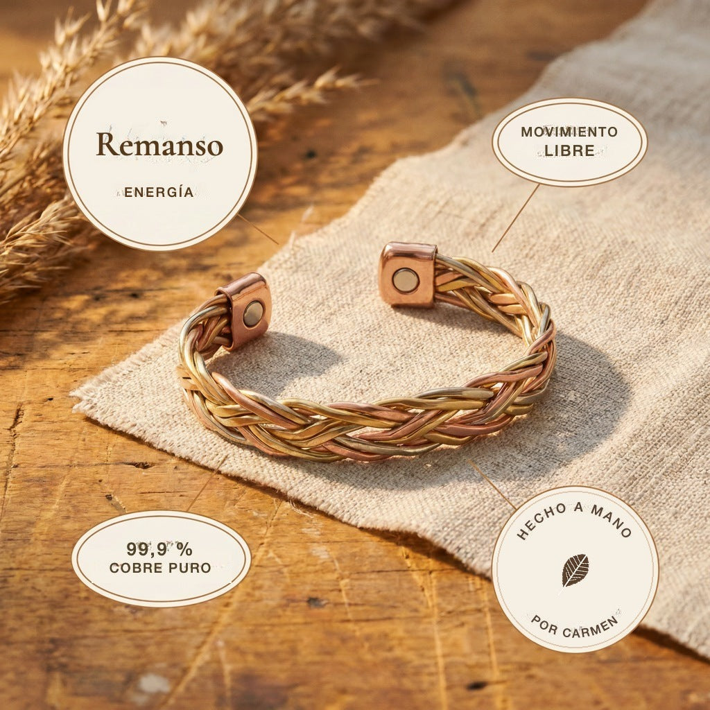 Pulsera de cobre Remanso – vista 5