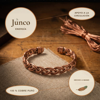 Tobillera de cobre Junco – vista 5