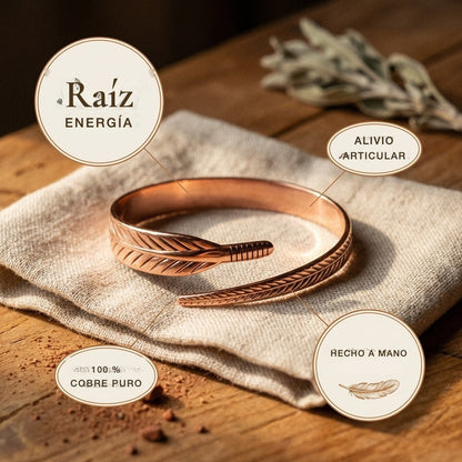 Pulsera de cobre Raíz – vista 5