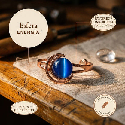 Pulsera de cobre Esfera – vista 5