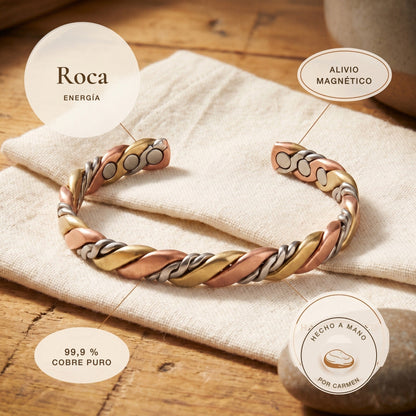 Pulsera de cobre Roca – vista 5