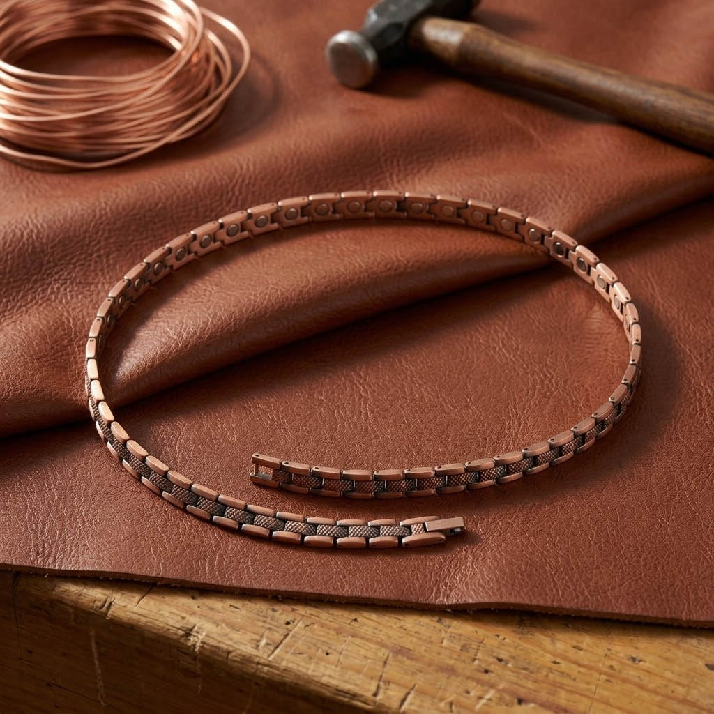Collar de cobre Bruma – vista 2