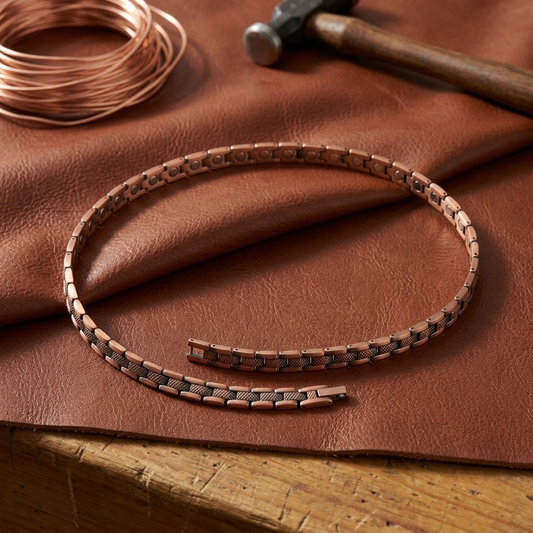 Collar de cobre Bruma – vista 2