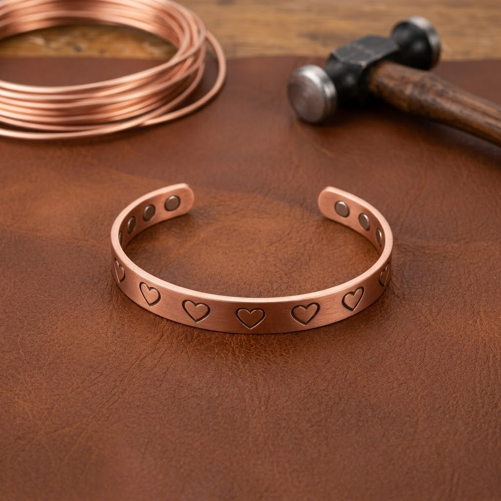 Pulsera de cobre Hogar