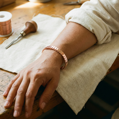 Pulsera de cobre Marea – vista 2