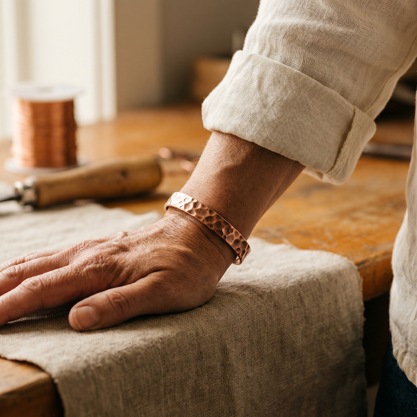 Pulsera de cobre Surco – vista 2