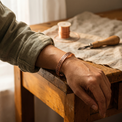 Pulsera de cobre Corriente – vista 2