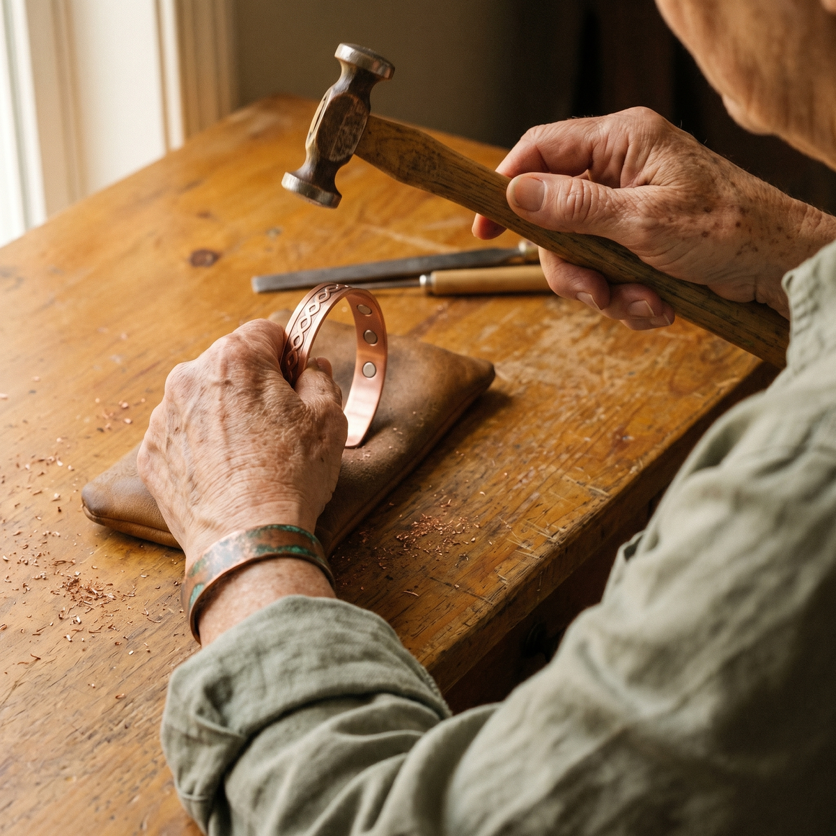 Pulsera de cobre Corriente – vista 4