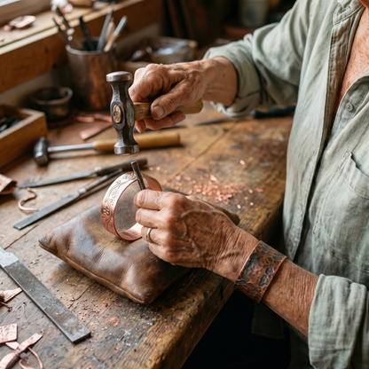 Pulsera de cobre Campana – vista 4