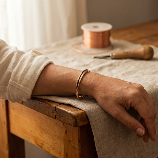 Pulsera de cobre Latido – vista 2