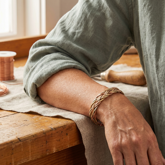 Pulsera de cobre Remanso – vista 2