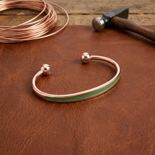 Pulsera de cobre Jade