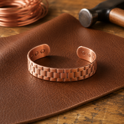 Pulsera de cobre de hombre Mena