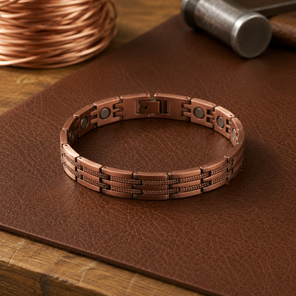 Pulsera de cobre de hombre Pica