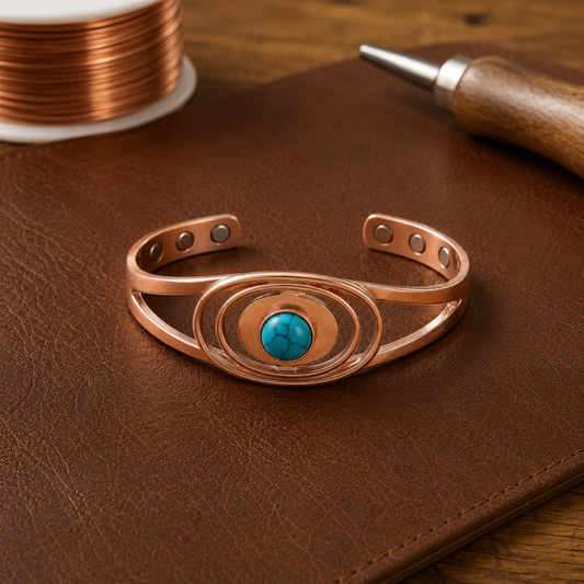 Pulsera de cobre Juncia