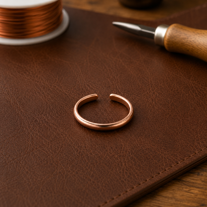 Anillo de pie de cobre Seda – vista 2