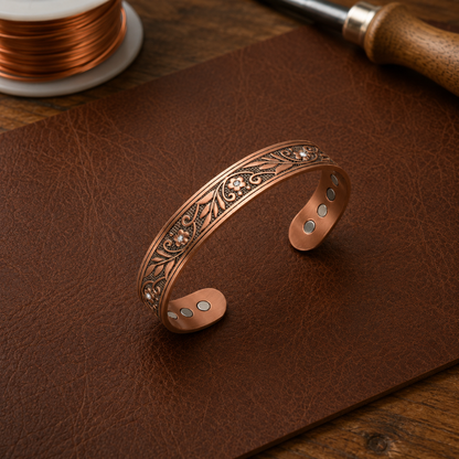 Pulsera de cobre Ramita