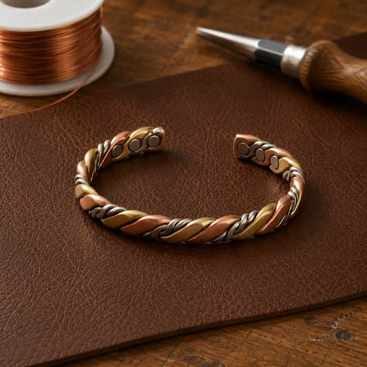 Pulsera de cobre Roca