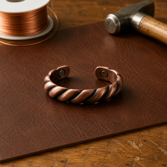 Anillo de cobre Púa