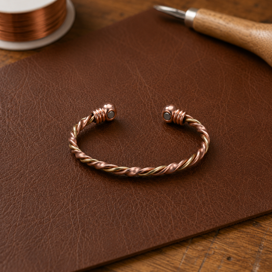 Pulsera de cobre Cordel