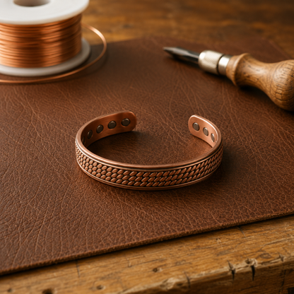 Pulsera de cobre Ola